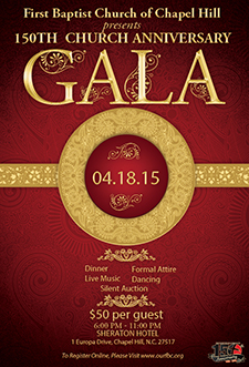 Church Gala Flyer